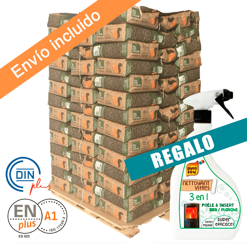 Naturpellet – Palet 70 sacos de 15kg